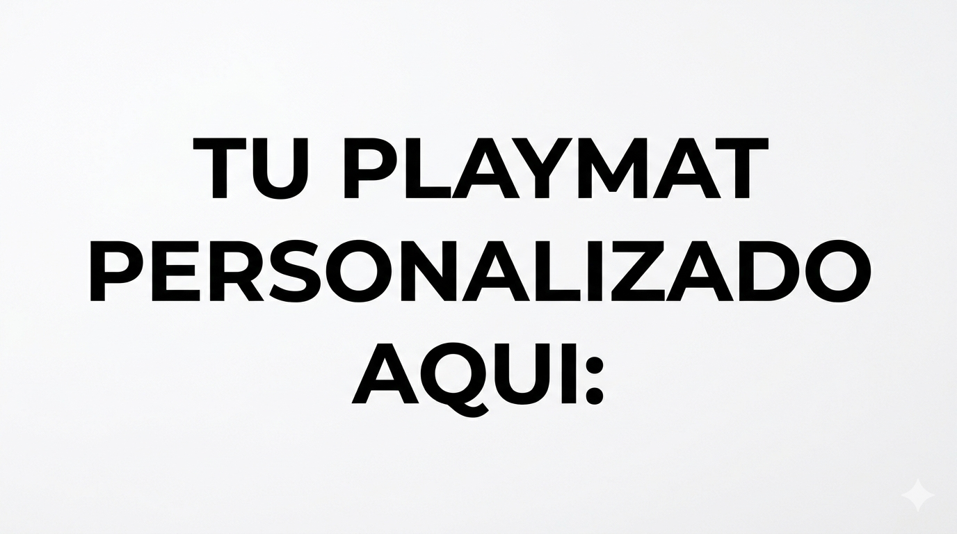Playmat Personalizado 1 jugador - Tela Mk3